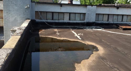 ponding-on-roof Ponding on Roof