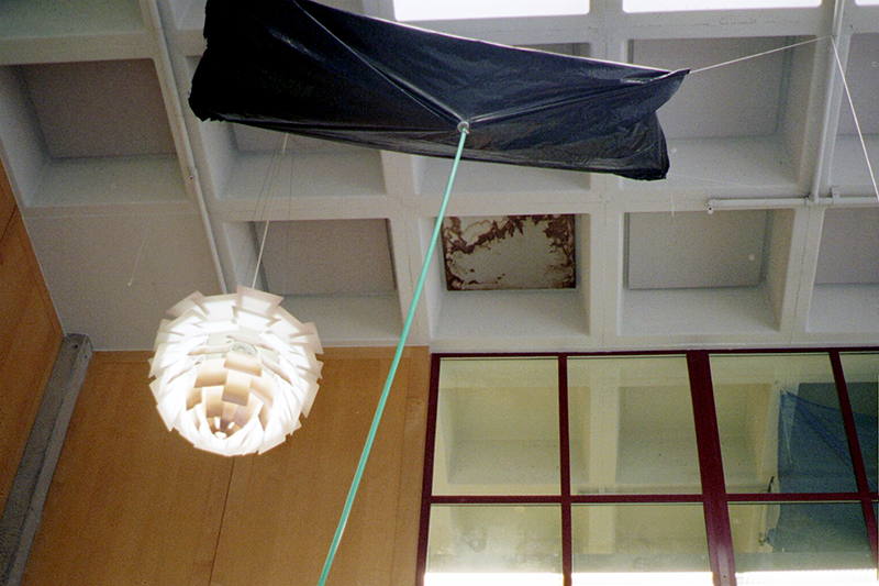 ceiling-leak Active roof leak
