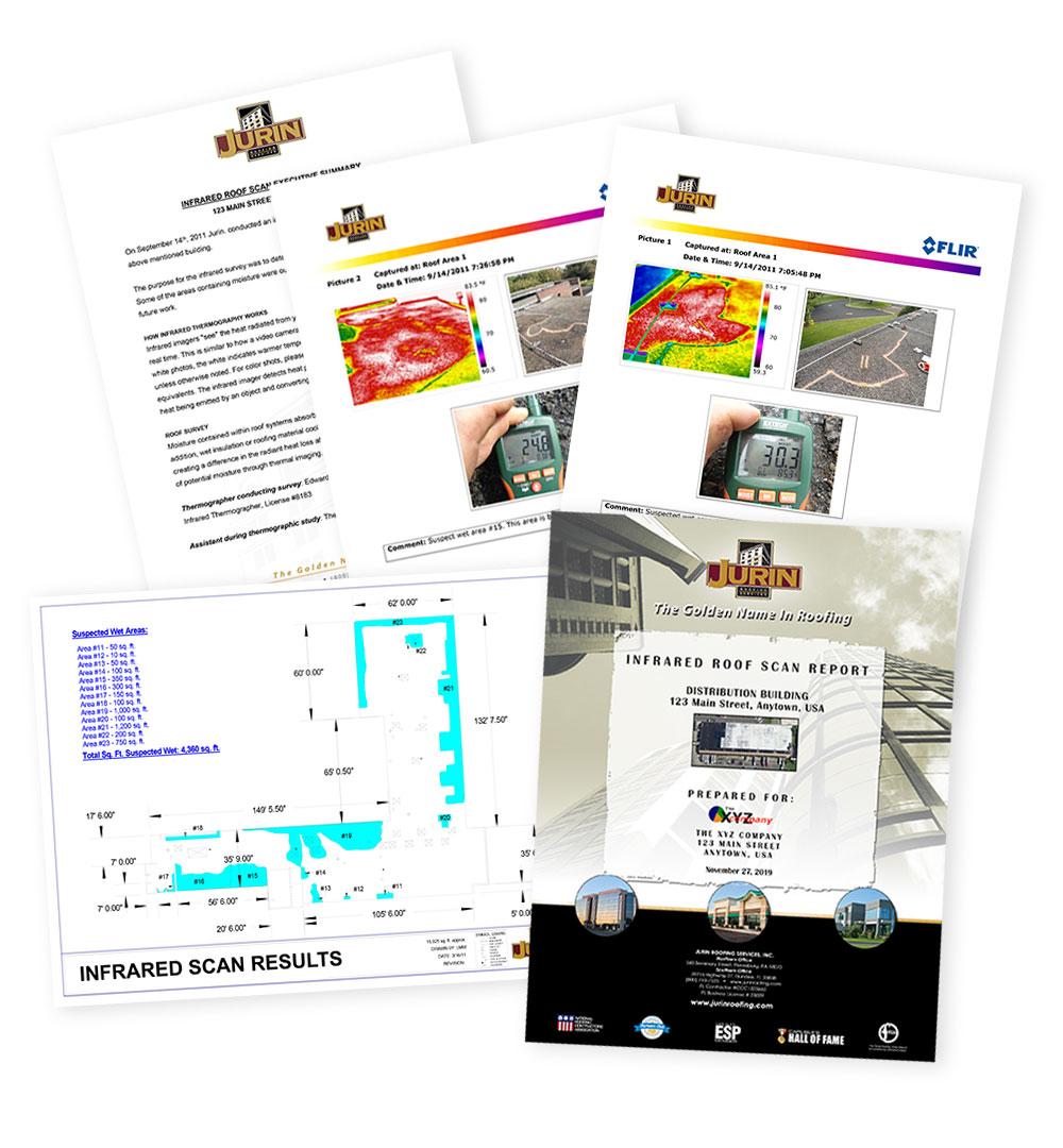 Infrared Roof Scan Report