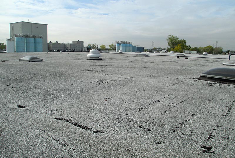 aged-roof Aged roof needs replacement